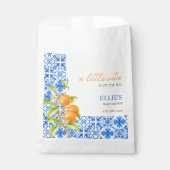 Kleine Süsse | Roter Fliesen aus dem Mittelmeerrau Geschenktütchen (Vorderseite)