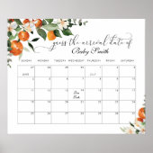 Kleine Süsse schätzt den Fälligkeitskalender Poster (Vorne)