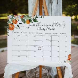 Kleine Süsse schätzt den Fälligkeitskalender Poster
