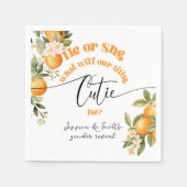 Kleine Süsse Serviette (Vorderseite)