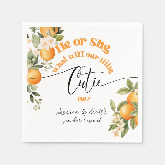 Kleine Süsse Serviette (Vorderseite)