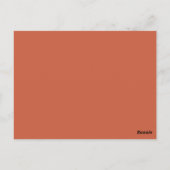 Kleine Süsse Thema Kinderduschkarte Postkarte (Rückseite)