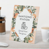 Kleine Süsse Themed Sanitizstation Babydusche Sockelschild (In SItu)