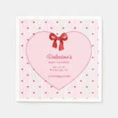 Kleine Süße Valentins-Schöne Serviette (Vorderseite)