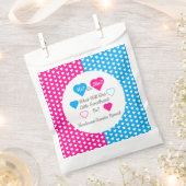 Kleine, süße Valentinstag Genderdarstellung Geschenktütchen (Ausgeschnitten)