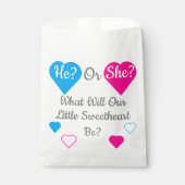 Kleine, süße Valentinstag Genderdarstellung Geschenktütchen (Vorderseite)