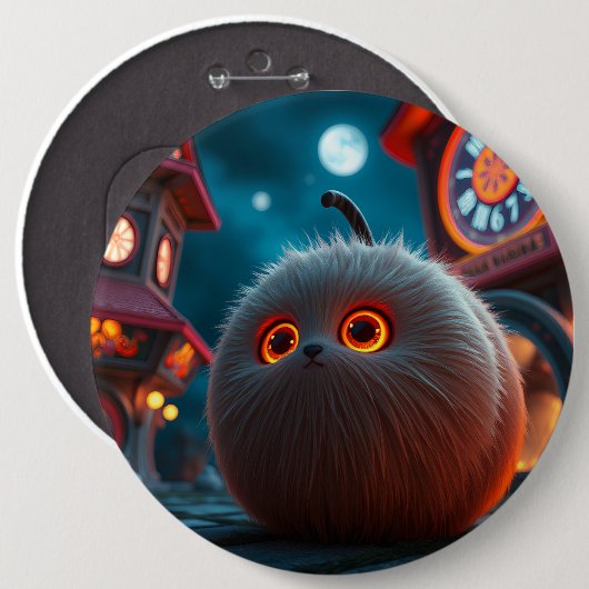 Kleine Süße von einem anderen Planeten Button (Vorne & Hinten)