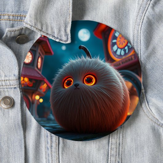 Kleine Süße von einem anderen Planeten Button (Beispiel)