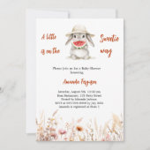 Kleine süße Wassermelone Baby Dusche Einladung (Vorderseite)