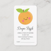 Kleine Süsse-Windeln-Raffelzugabe Begleitkarte (Vorderseite)