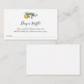 Kleine Süsse-Windschutzscheibe für Babydusche Begleitkarte (Vorne/Hinten)