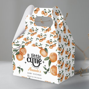 Kleine Süße Zitrone Orange Danke Baby Shower Geschenkschachtel