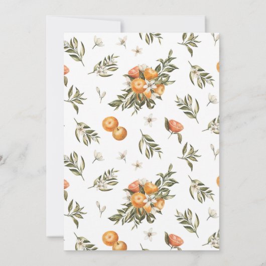 Kleine Süssen mit zwei oder mehreren Babyduschen Einladung (Rückseite)