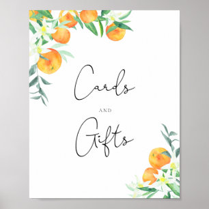 Kleine Süssen und Geschenke Babydusche Poster