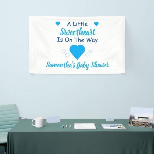 Kleine Sweetheart Baby Dusche Banner (Messeveranstaltung)