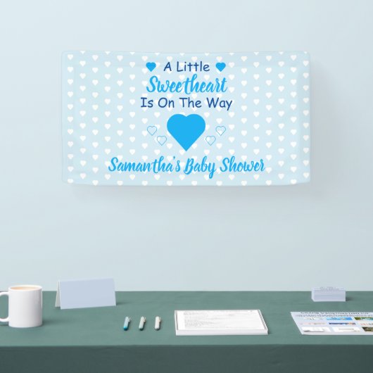 Kleine Sweetheart Baby Dusche Banner (Messe)