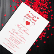 Kleine Sweetheart Baby Dusche