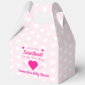 Kleine Sweetheart Baby Dusche Geschenkschachtel (Vorderseite)