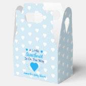 Kleine Sweetheart Baby Dusche Geschenkschachtel (Geöffnet)