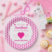 Kleine Sweetheart Baby Dusche Pappteller (Party)