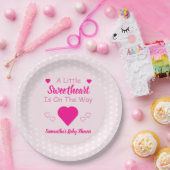 Kleine Sweetheart Baby Dusche Pappteller (Party)