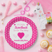 Kleine Sweetheart Baby Dusche Pappteller (Party)