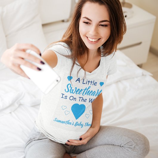 Kleine Sweetheart Baby Dusche T-Shirt