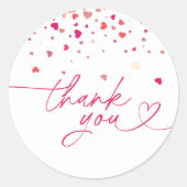 Kleine Sweetheart Babydusche, Babydusche Runder Aufkleber (Vorderseite)