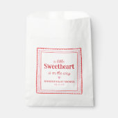Kleine Sweetheart Valentine-Dusche Geschenktütchen (Vorderseite)