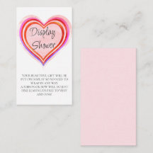 Kleine Sweetheart Wasserfarbendisplay Kinderdusche