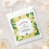 Kleine Sweetie Lemon Baby Dusche Geschenktütchen (Ausgeschnitten)