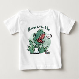 Kleine T. Rex der Mama durch Mudge Studios Baby T-shirt