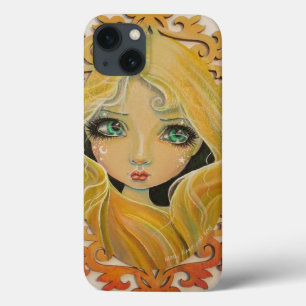 Kleine Tagträumer-Fee Fantasy Art Große Augen Case-Mate iPhone Hülle