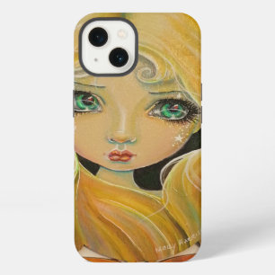 Kleine Tagträumer-Fee Fantasy Art Große Augen iPhone 13 Hülle