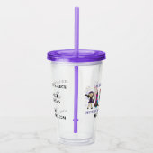 Kleine Tänzer Ballett Stich Jazz Dance Studio Scho Acryltrinkbecher (Rechts)