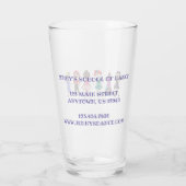 Kleine Tänzer Ballett Stich Jazz Dance Studio Scho Glas (Rückseite)