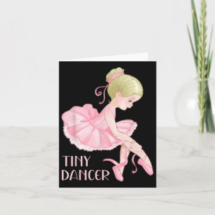 Kleine Tänzerin Ballerina Girl Ballett Tanz Kinder Karte