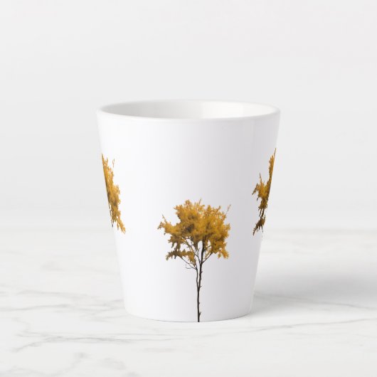 Kleine Tasse, 12 oz - Baum des Lebensdesigns Milchtasse (Vorderseite)