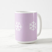 Kleine Tasse der Schneeflocke-3 (VorderseiteRechts)