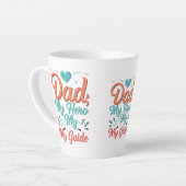 Kleine Tasse - "Vater: Mein Held, mein Guide" (12  (Linke Ecke)