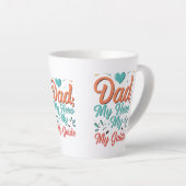 Kleine Tasse - "Vater: Mein Held, mein Guide" (12  (Rechte Ecke)