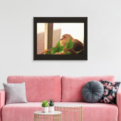 Kleine Taube Leinwanddruck (Insitu (Wohnzimmer))