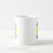 Kleine Textgröße 330ml personalisierter Pickleball Kaffeetasse (Mittel)