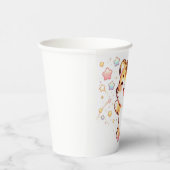 Kleine Tiger Baby Dusche Pappbecher (Rechts)