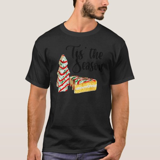 Kleine Tis' Die Weihnachtsbaumkuchen Debbie T-Shirt (Vorderseite)