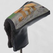 Kleine Toadstools Macro Golf Putter Cover Headcover (3/4 Vorderseite)