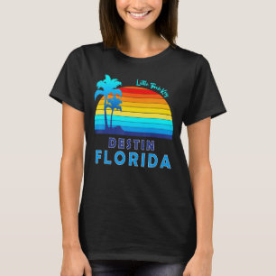 Kleine Torch Key Destin Florida Retro Tropische Be T-Shirt
