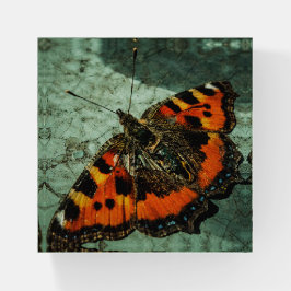Kleine Tortoiseshel Butterfly Briefbeschwerer