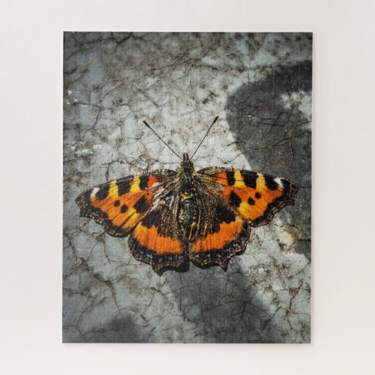 Kleine Tortoiseshel Butterfly Puzzle (Vertikal)