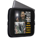 KLEINE TOWM AMERIKA LAPTOPSCHUTZHÜLLE (Vorne Rechts)